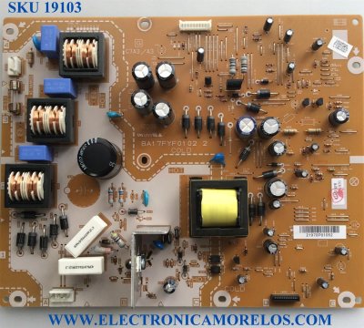 FUENTE DE PODER / PHILIPS A1AFUMPW / BA17FYF0102 2 / A1AFU-MPW